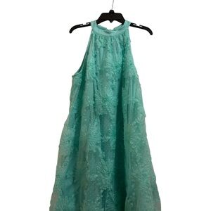 Cato Aqua Floral Kids Dress